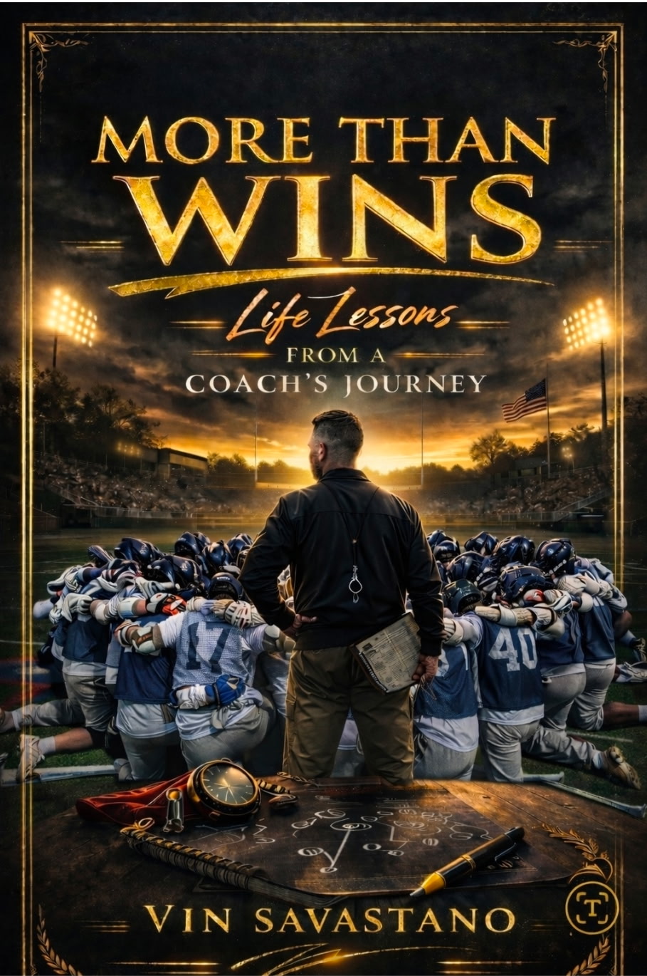 Book cover for More Than Wins: Life Lessons from a Coach's Journey by Vin Savastano